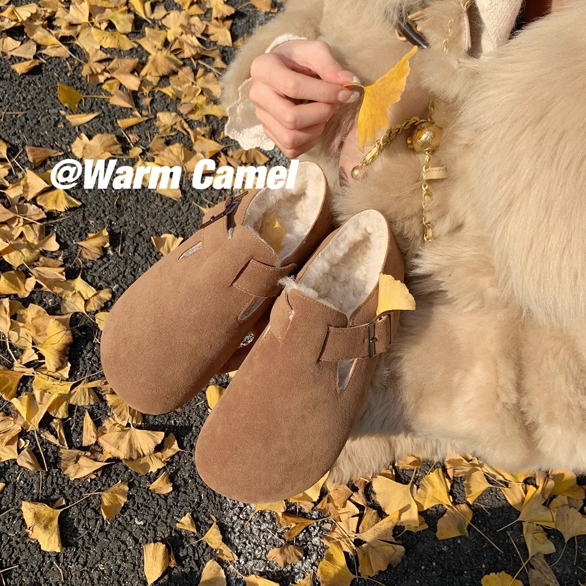 DM-YW05 | Genuine Cow Leather Winter Shearling Fur-Lined - Jinjiang Dingmao Shoes Co., Ltd.
