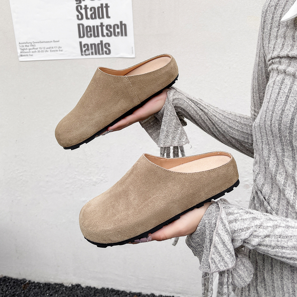 DM-YW10 | Genuine Cow Leather Retro All-Season Chunky - Jinjiang Dingmao Shoes Co., Ltd.