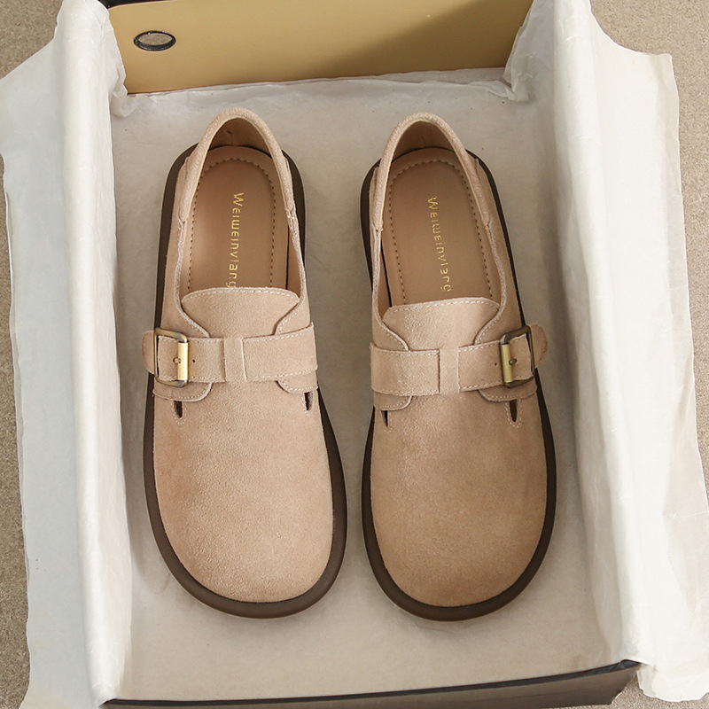 DM-YW30 | Premium Nubuck & Cow Suede Retro All-Season - Jinjiang Dingmao Shoes Co., Ltd.
