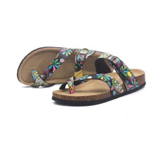 DM-CCS078 | Fashion Platform Cork Slippers Sandals - Jinjiang Dingmao Shoes Co., Ltd.