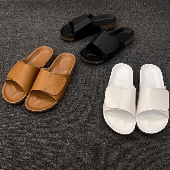 DM-E201 | Fashion Girls Casual Cork Slippers Rubber Soft - Jinjiang Dingmao Shoes Co., Ltd.