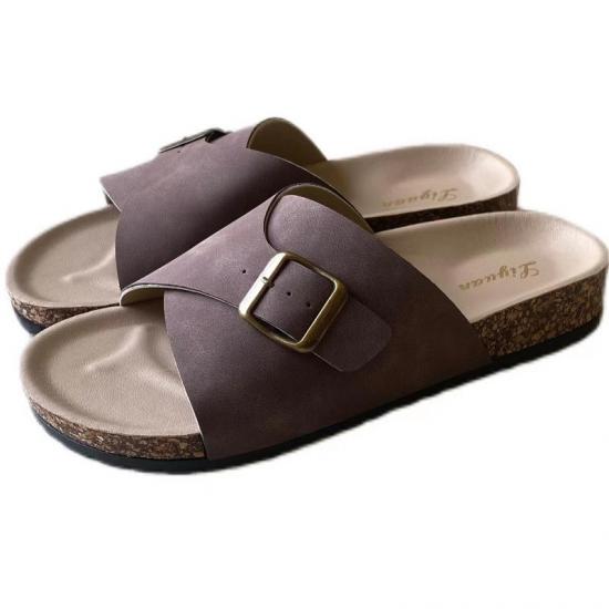 DM-E202 | Women Men Summer Beach Slide Sandals Casual Soft - Jinjiang Dingmao Shoes Co., Ltd.