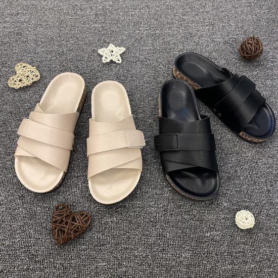 DM-E204 | Fashion Men Women Platform Cork Slippers Outdoor - Jinjiang Dingmao Shoes Co., Ltd.