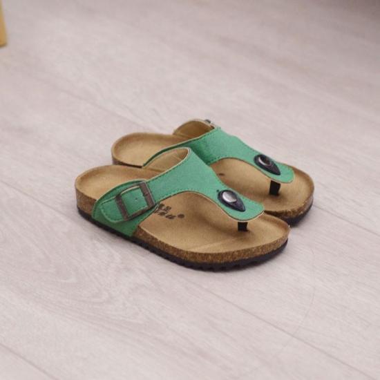 DM-TX-166 | Children Cork Slippers Fashion Summer Slides - Jinjiang Dingmao Shoes Co., Ltd.