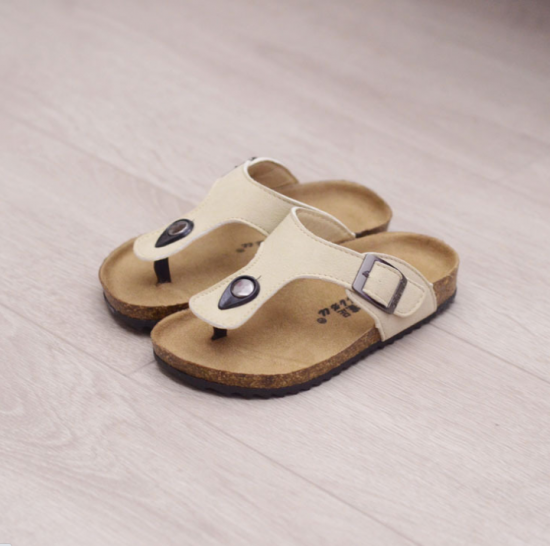 DM-TX-90 | Kids Summer Leather Slide Sandals Children - Jinjiang Dingmao Shoes Co., Ltd.
