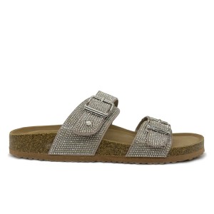 DM-FS201 | Girls Summer Two Strap Diamond Cork Sand Cork - Jinjiang Dingmao Shoes Co., Ltd.