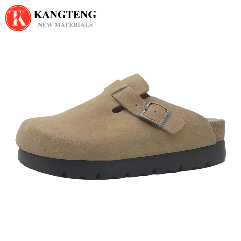 Ergonomic Cork-Latex Footbed Buckle Strap Sandal (DM-KT014) - Jinjiang Dingmao Shoes Co., Ltd.