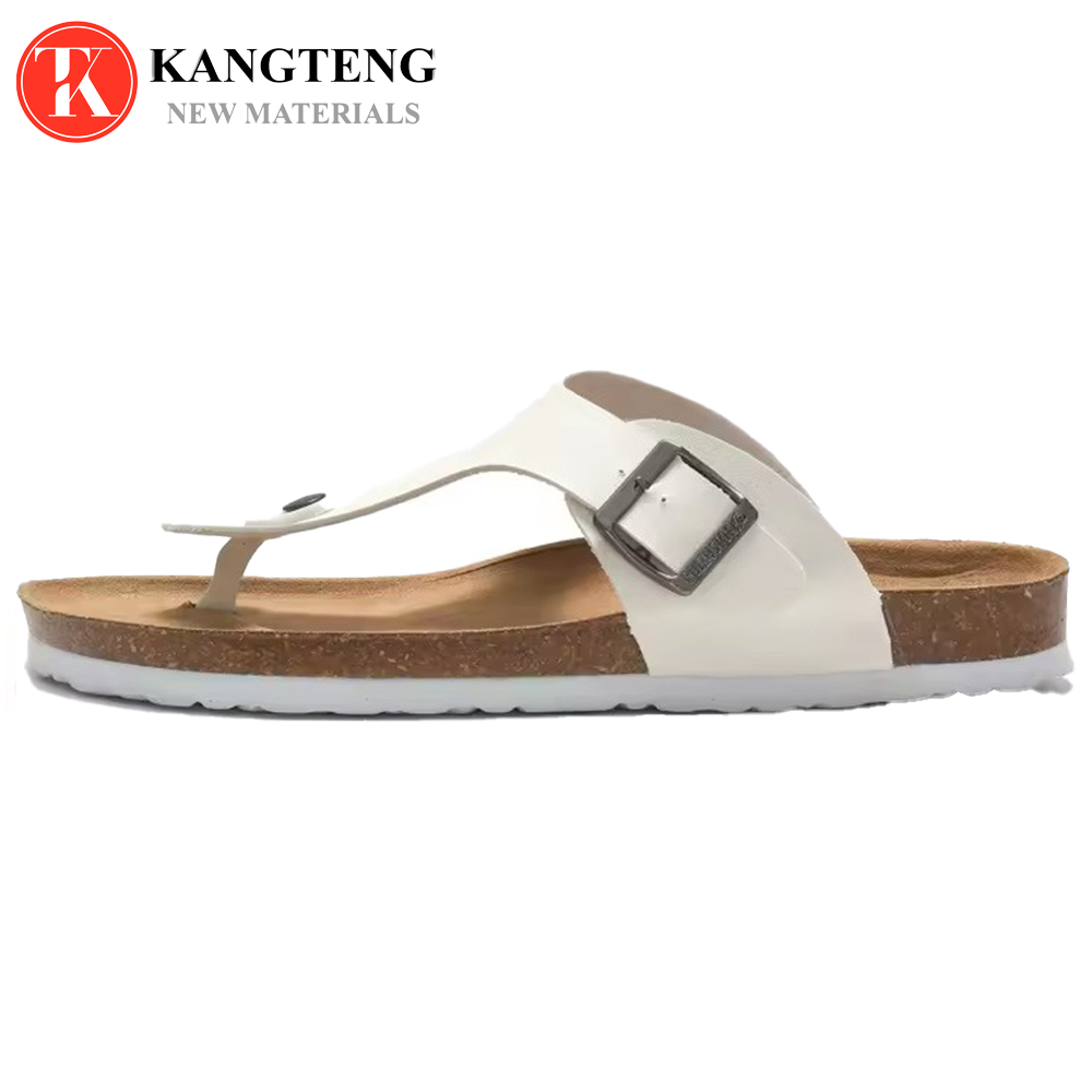 Ergonomic Cork-Latex Footbed Buckle Strap Sandal (DM-KT043) - Jinjiang Dingmao Shoes Co., Ltd.