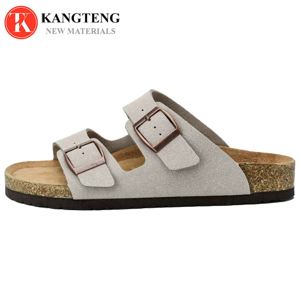 Ergonomic Cork-Latex Footbed Buckle Strap Sandal (DM-KT044) - Jinjiang Dingmao Shoes Co., Ltd.