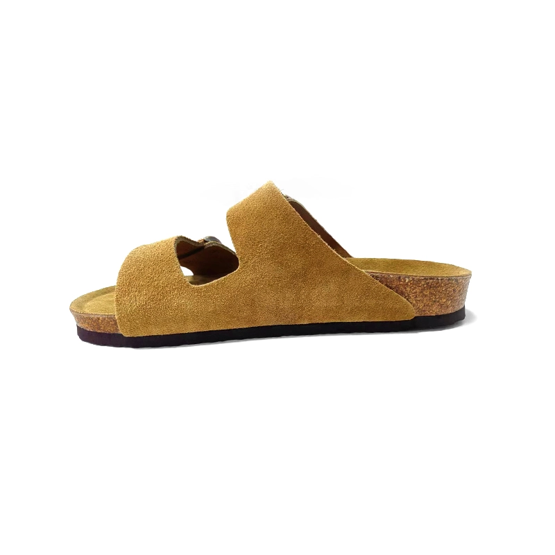 Ergonomic Cork-Latex Footbed Buckle Strap Sandal (DM-KT052) - Jinjiang Dingmao Shoes Co., Ltd.