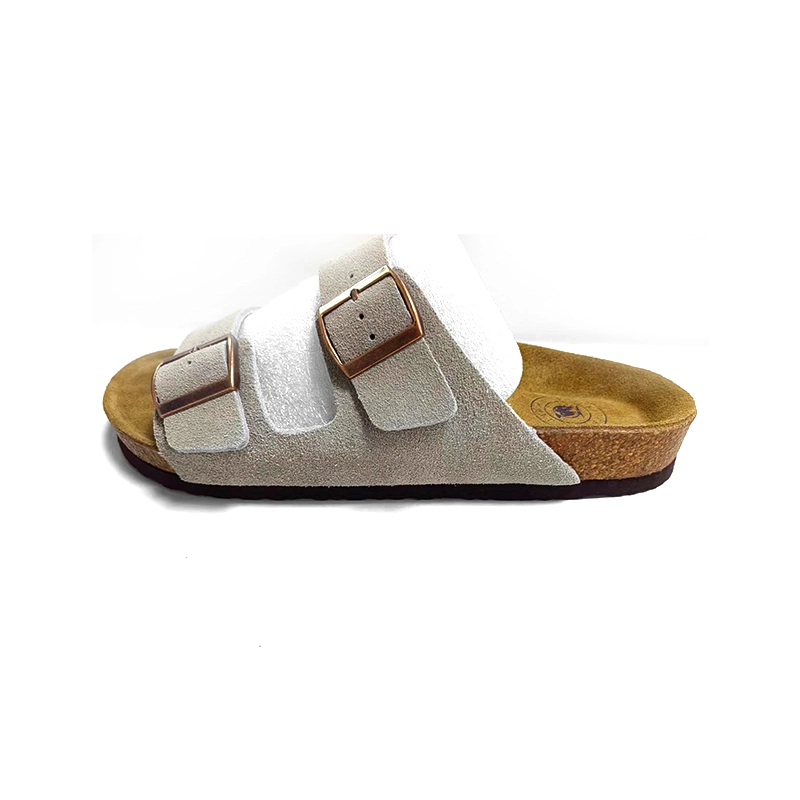 Ergonomic Cork-Latex Footbed Buckle Strap Sandal (DM-KT053) - Jinjiang Dingmao Shoes Co., Ltd.