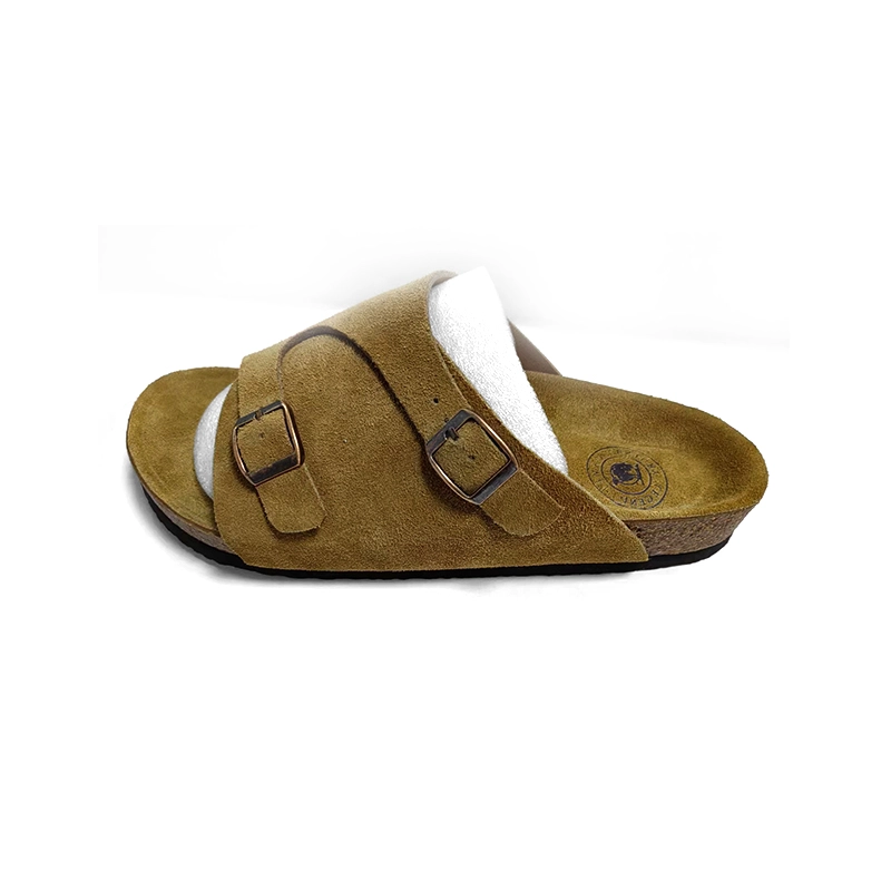 Ergonomic Cork-Latex Footbed Buckle Strap Sandal (DM-KT055) - Jinjiang Dingmao Shoes Co., Ltd.