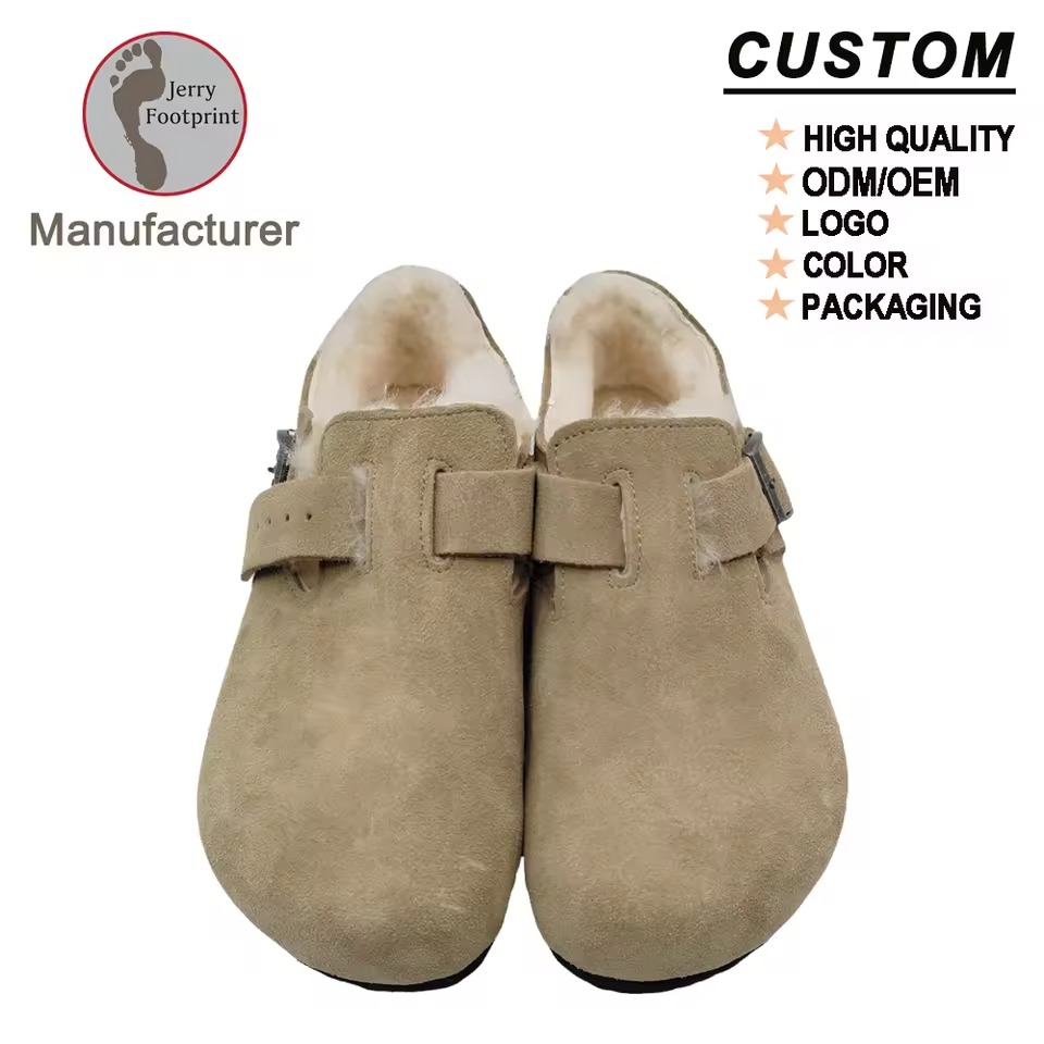 DM-WC02 | Premium Australian Wool & Cork-Latex Thermal Shoes - Jinjiang Dingmao Shoes Co., Ltd.